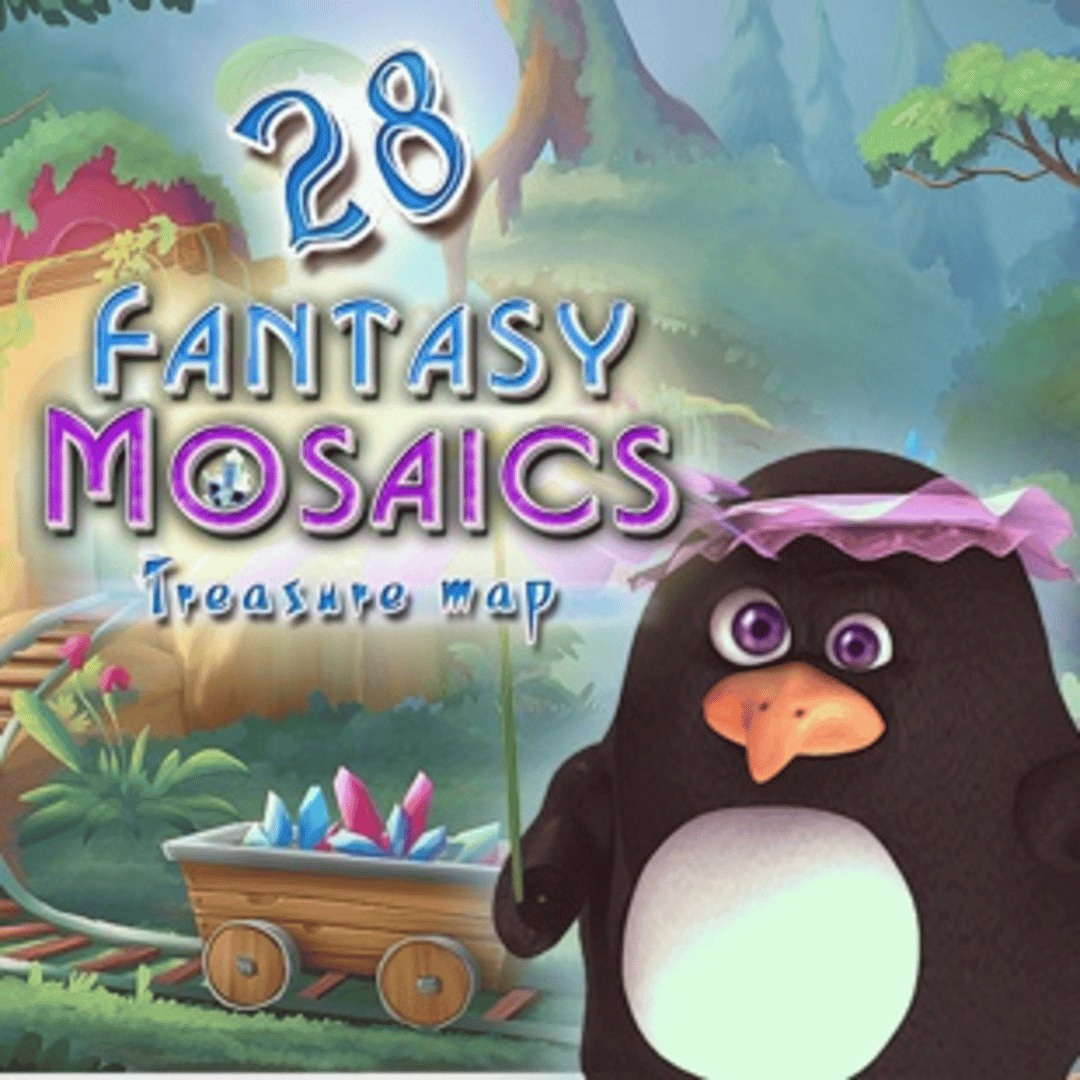 Fantasy Mosaics 28: Treasure Map Cover