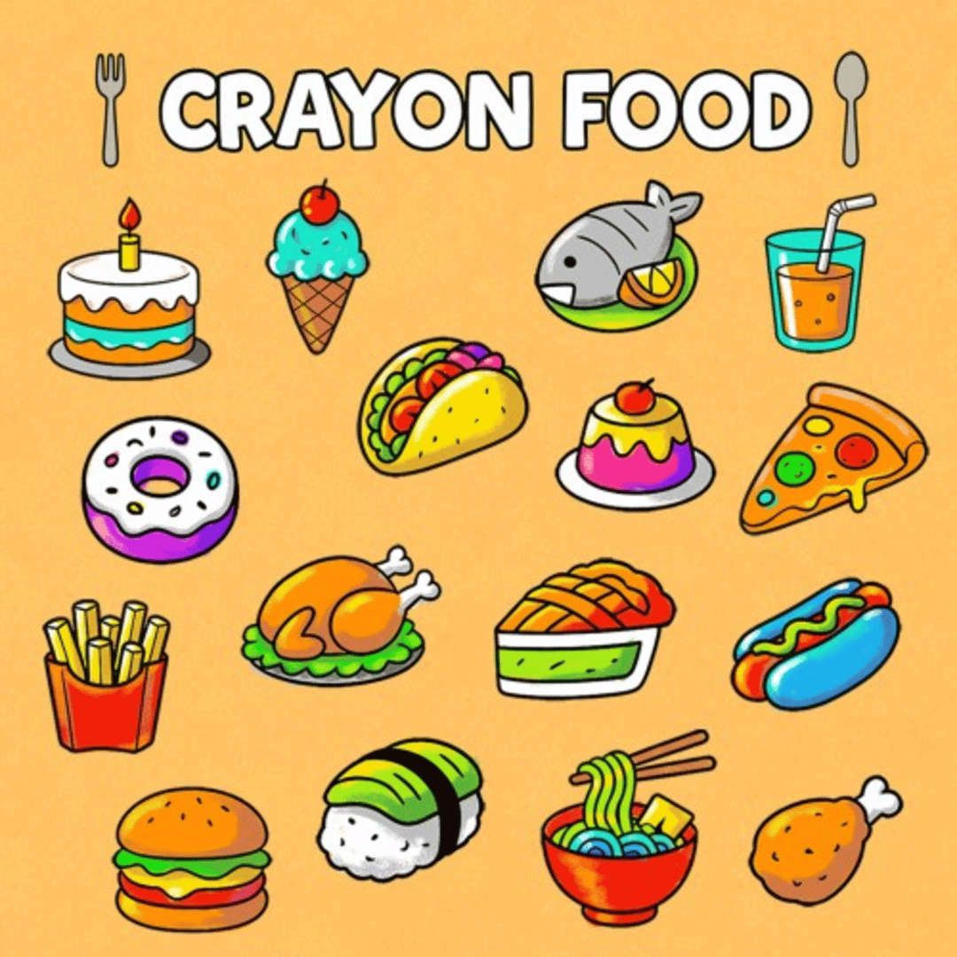 Crayon Food Cover