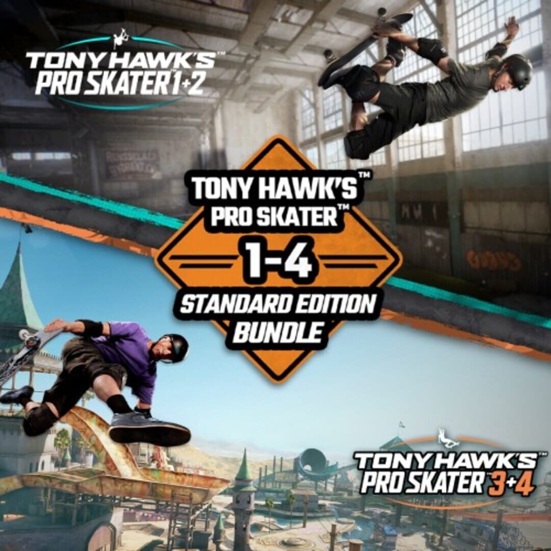 Bundle : Tony Hawk's Pro Skater 1-4