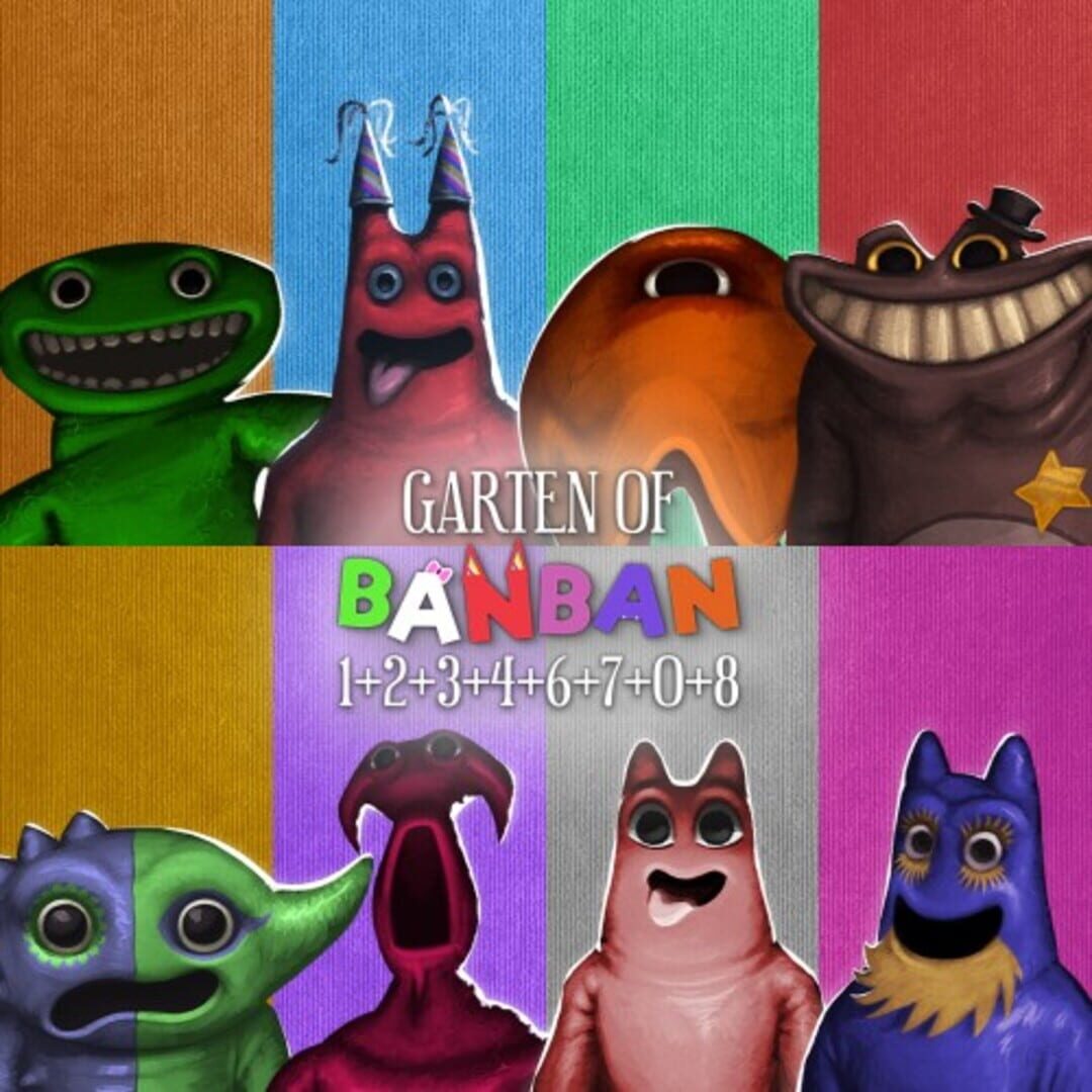 Bundle : Garten of Banban Bundle: 0 + 1 + 2 + 3 + 4 + 6 + 7 + 8