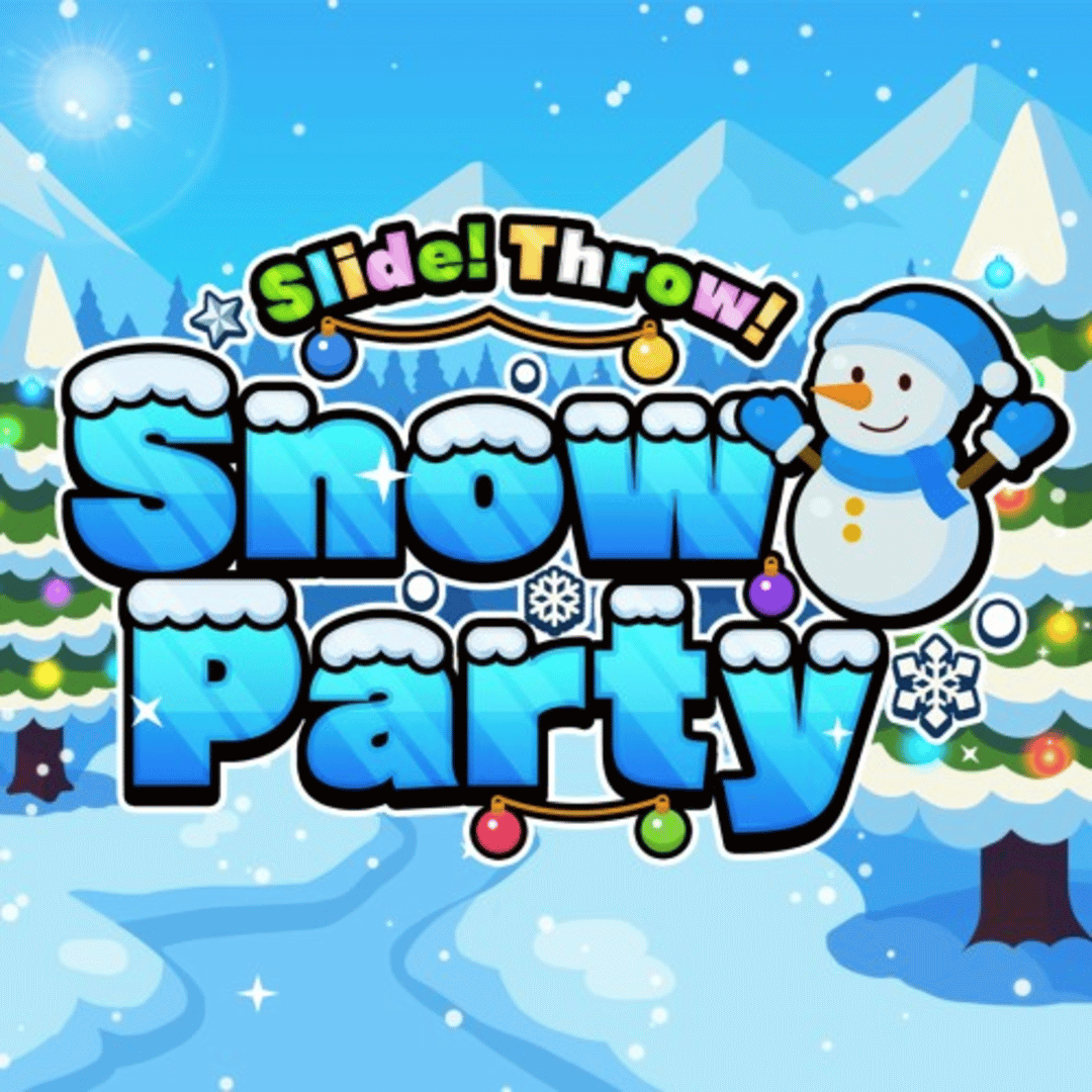 Slide! Throw! Snow Party Cover