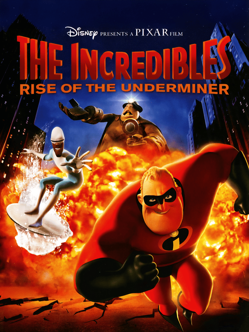The Incredibles: Rise of the Underminer Cover