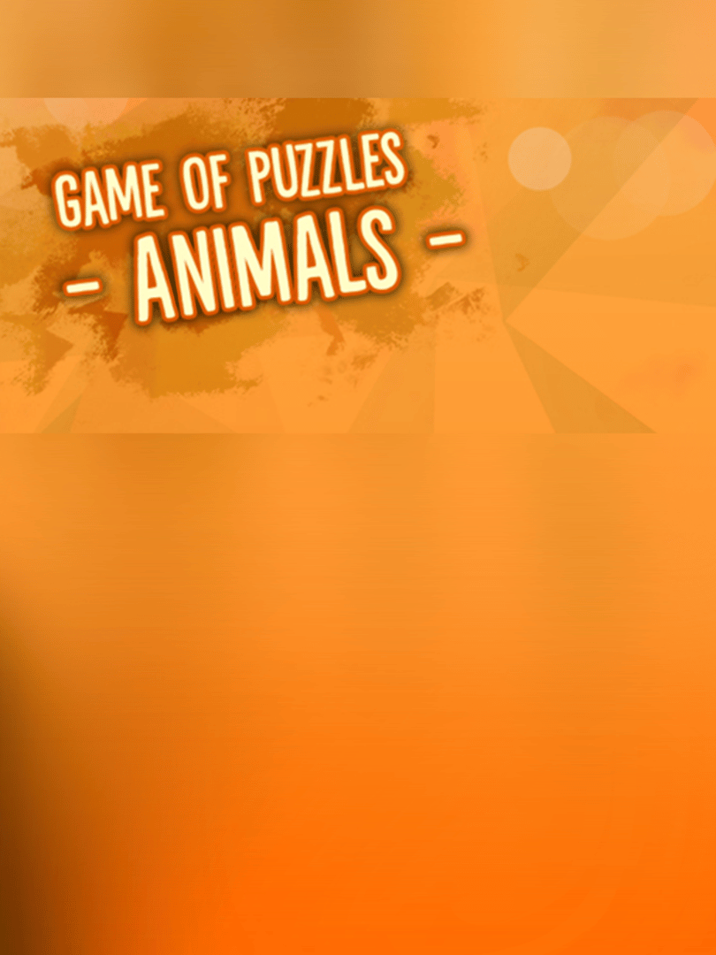 Game of Puzzles: Animals Cover