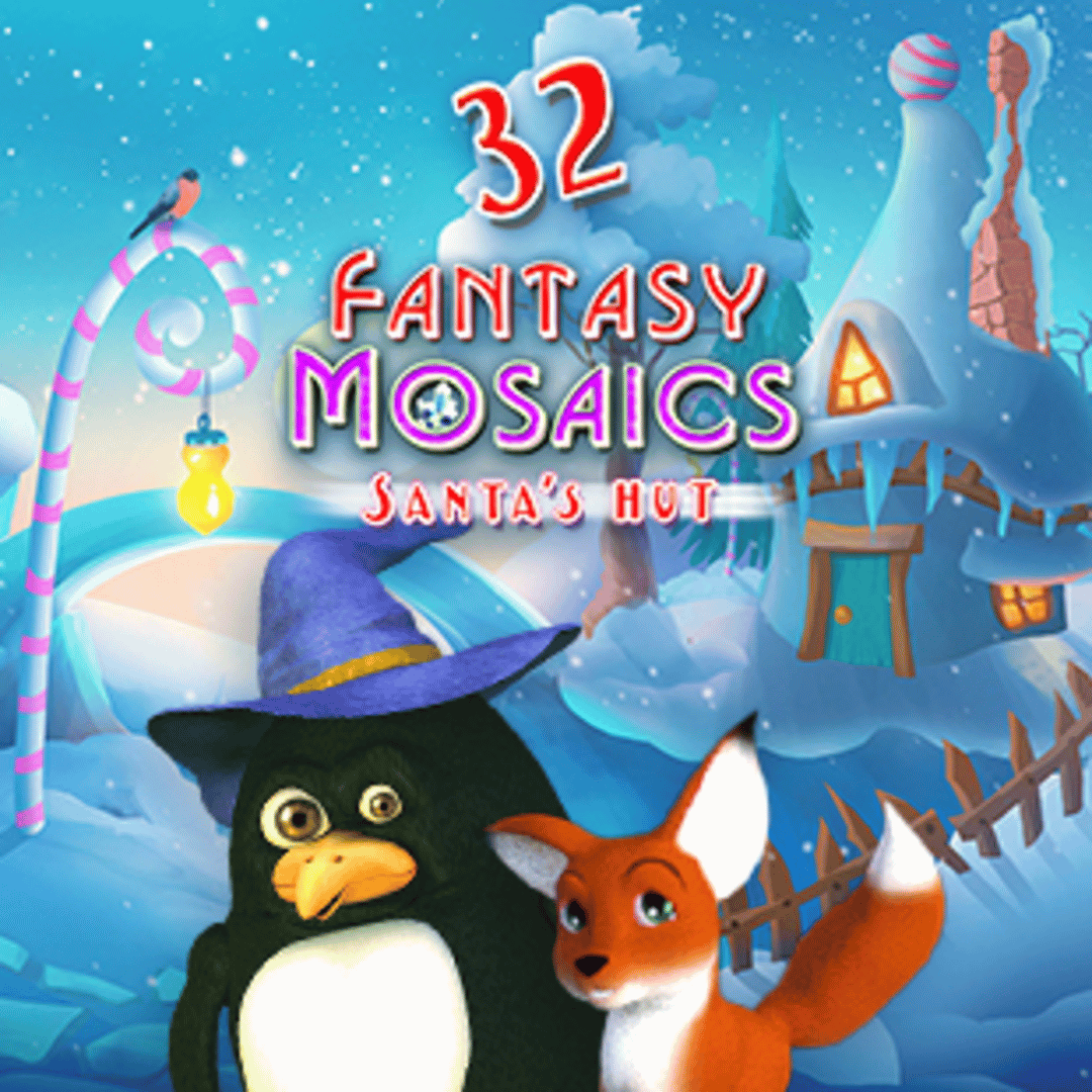 Fantasy Mosaics 32: Santa's Hut Cover