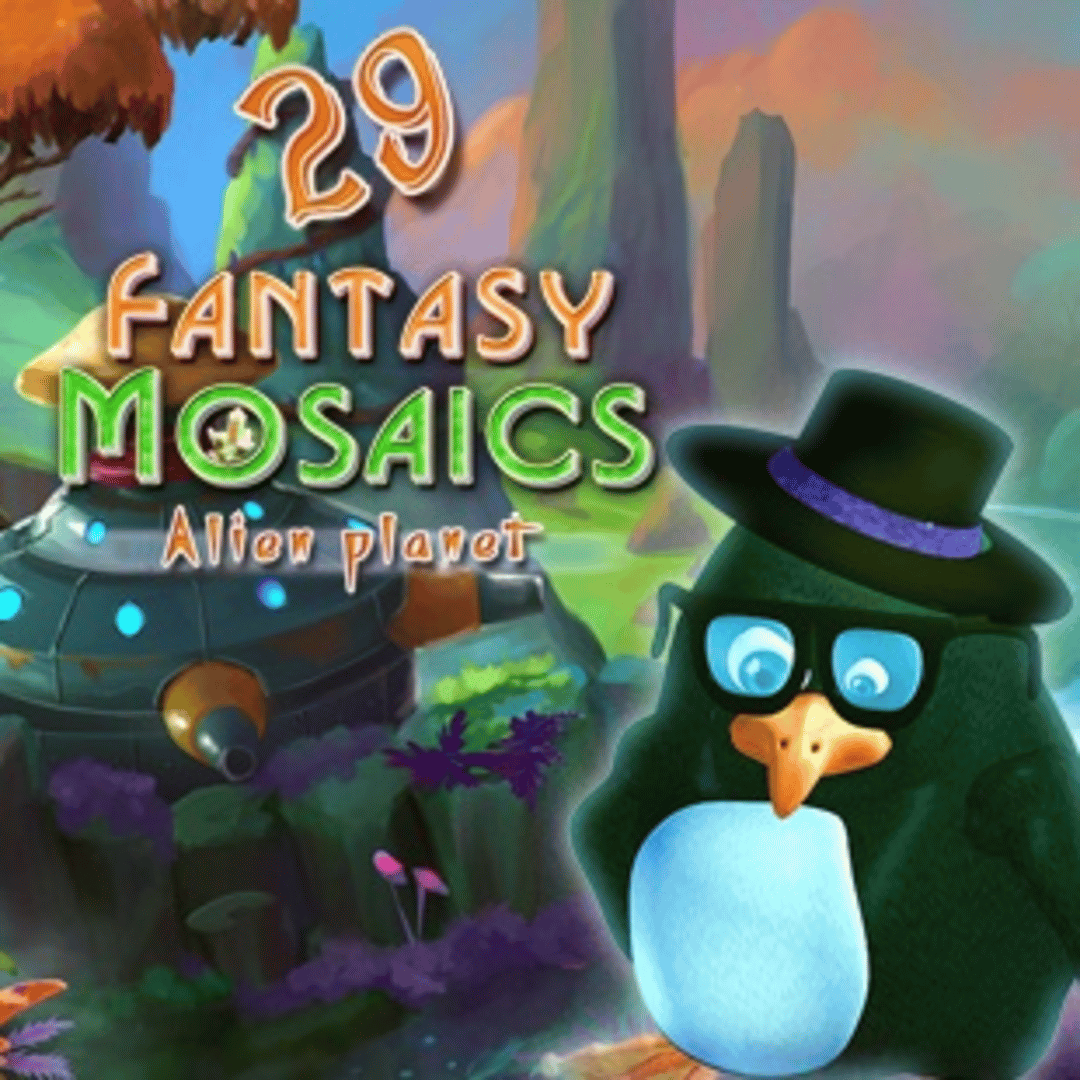 Fantasy Mosaics 29: Alien Planet Cover