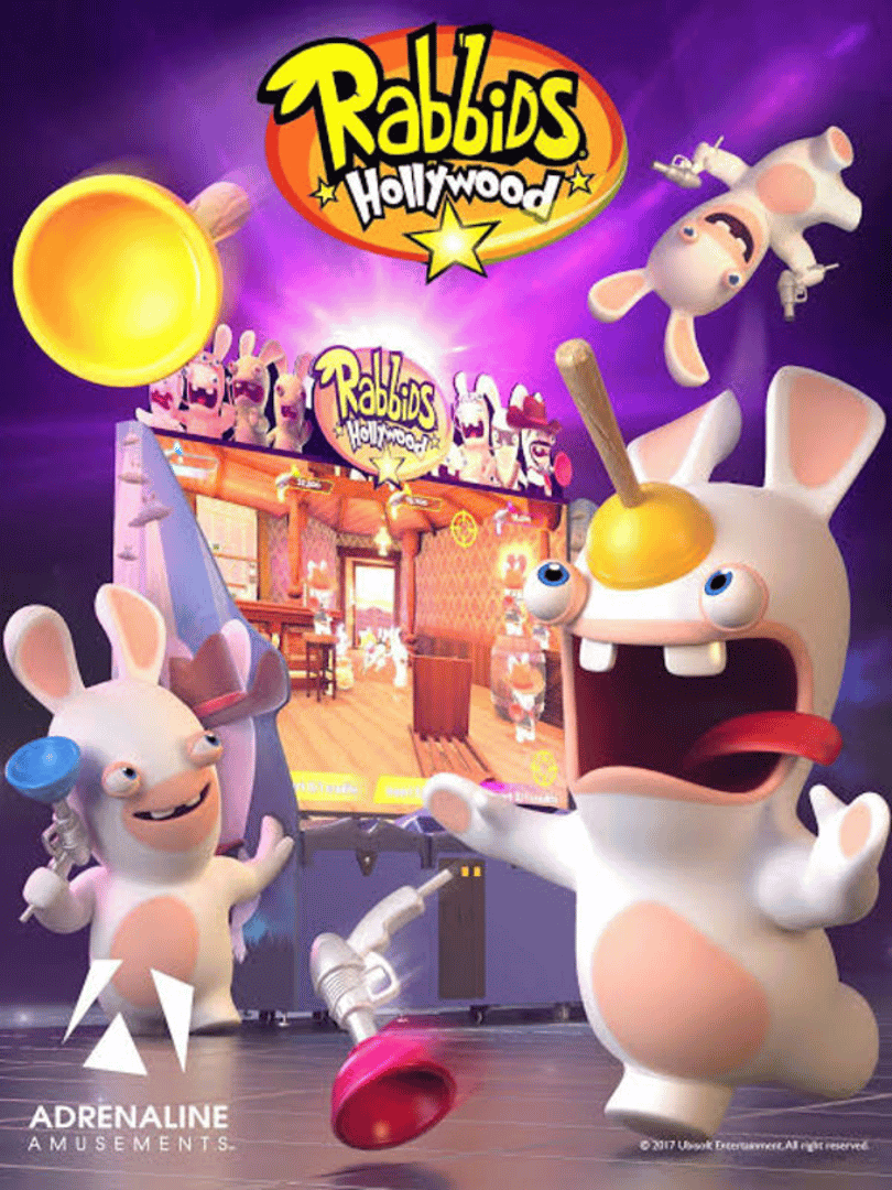 Rabbids Hollywood Cover
