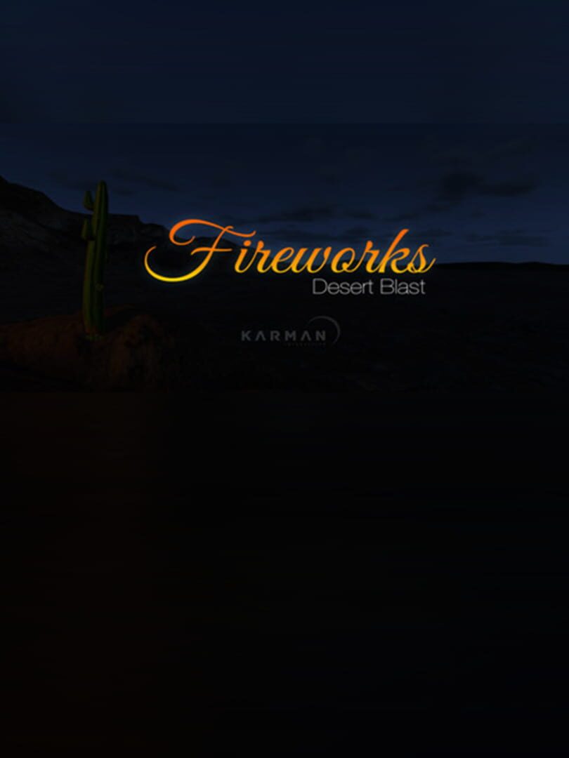 Fireworks Desert Blast