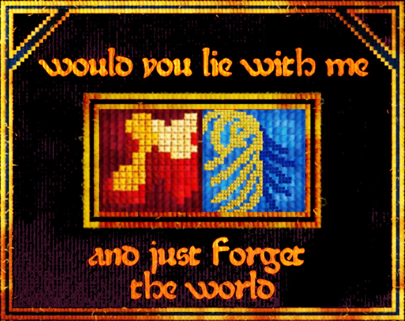 Cover image of Would You Lie with Me and Just Forget the World