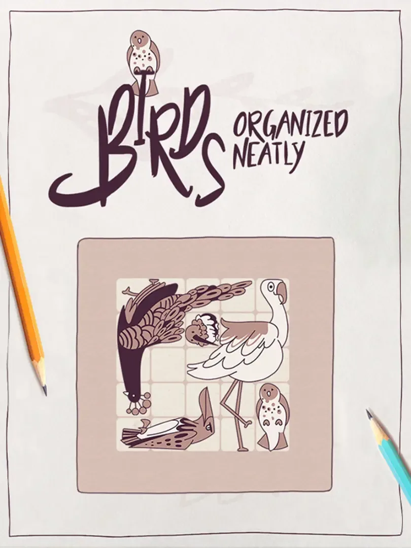 Birds Organized Neatly