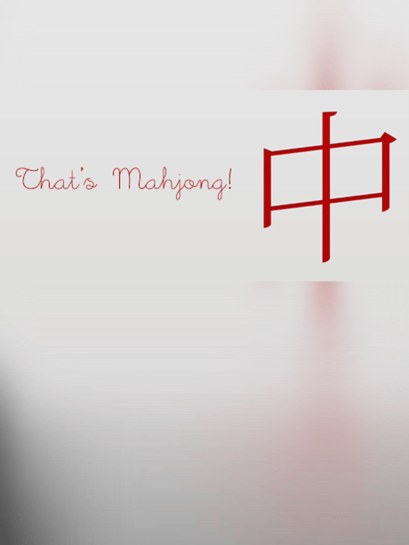 That's Mahjong! Cover
