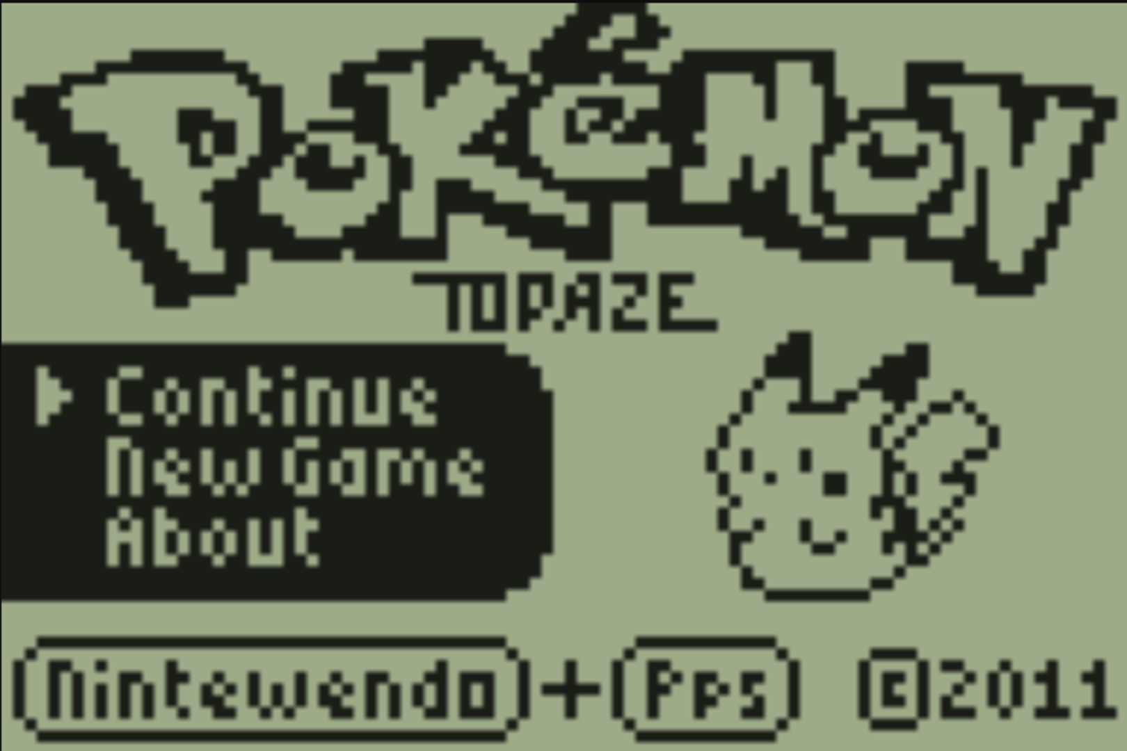 Pokemon Topaz Cover