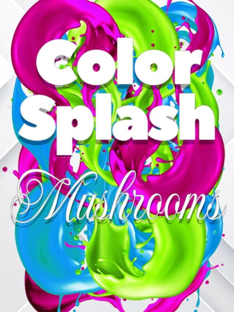 Color Splash: Mushrooms