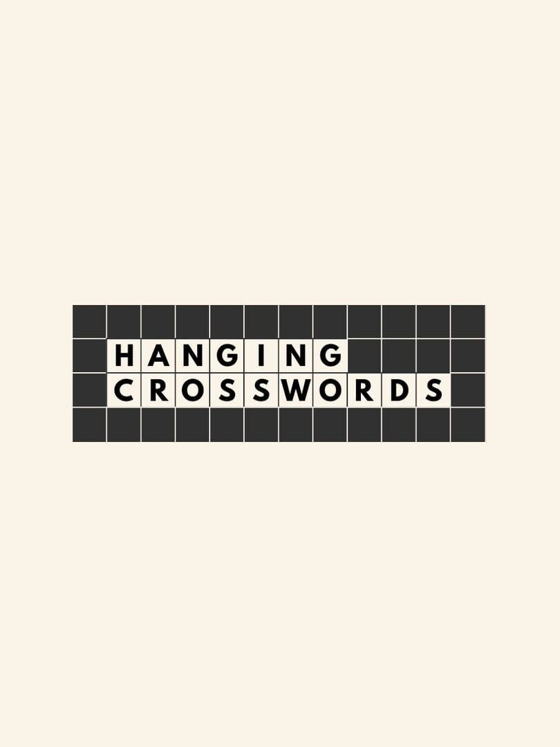 Jeu : Hanging Crosswords