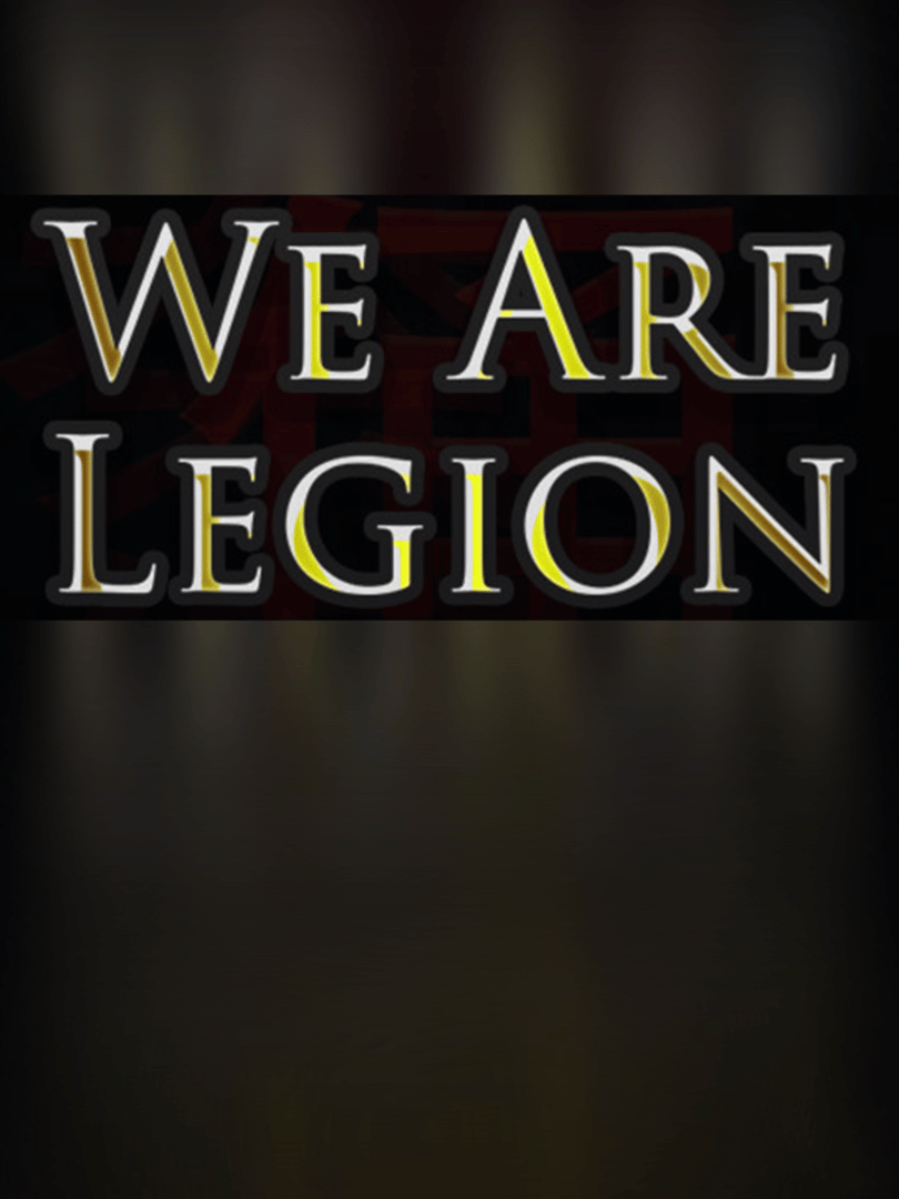 We Are Legion Cover