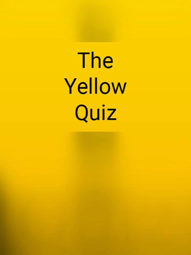 The Yellow Quiz
