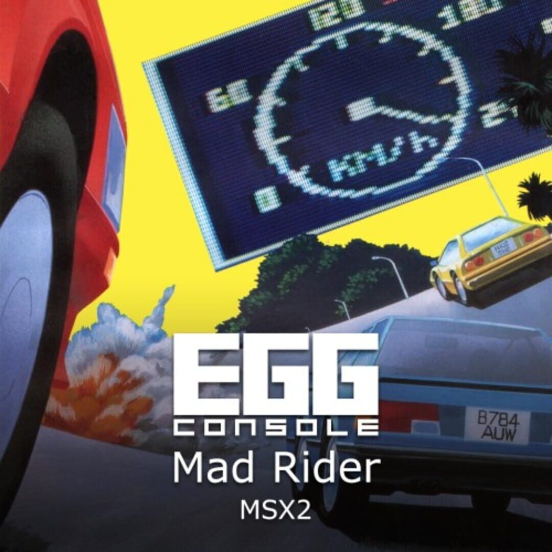 Jeu : Eggconsole Mad Rider MSX2