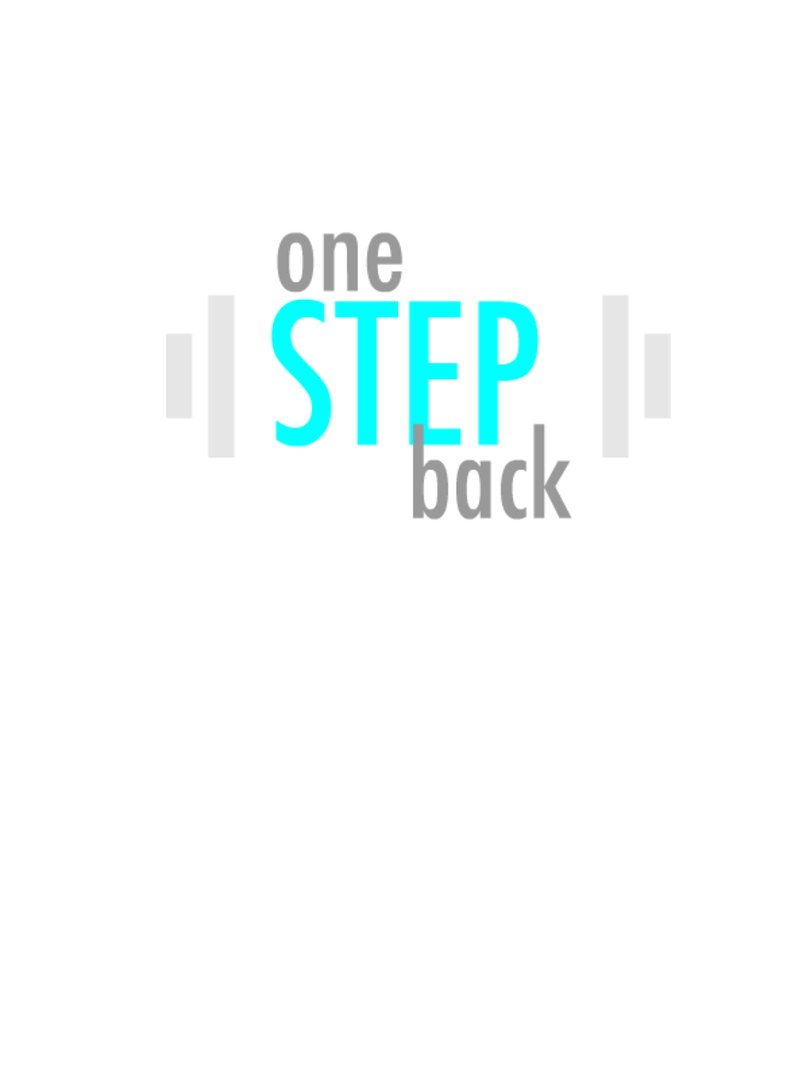 One Step Back Cover