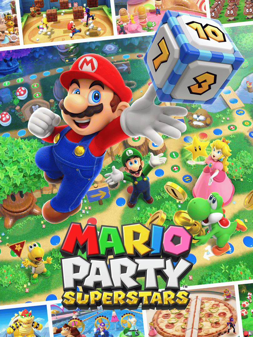 Mario Party Superstars Cover