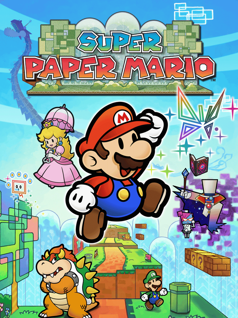 Super Paper Mario Cover