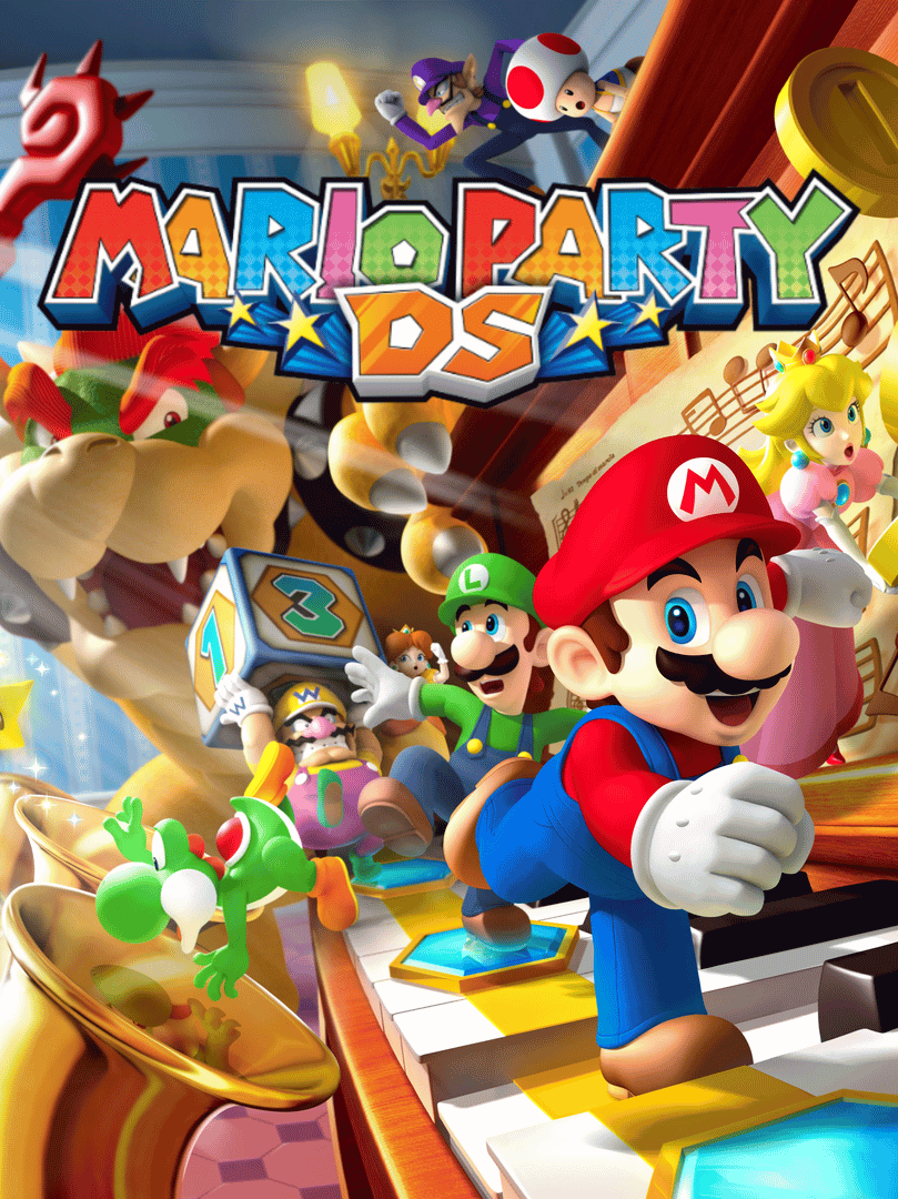 Mario Party DS Cover