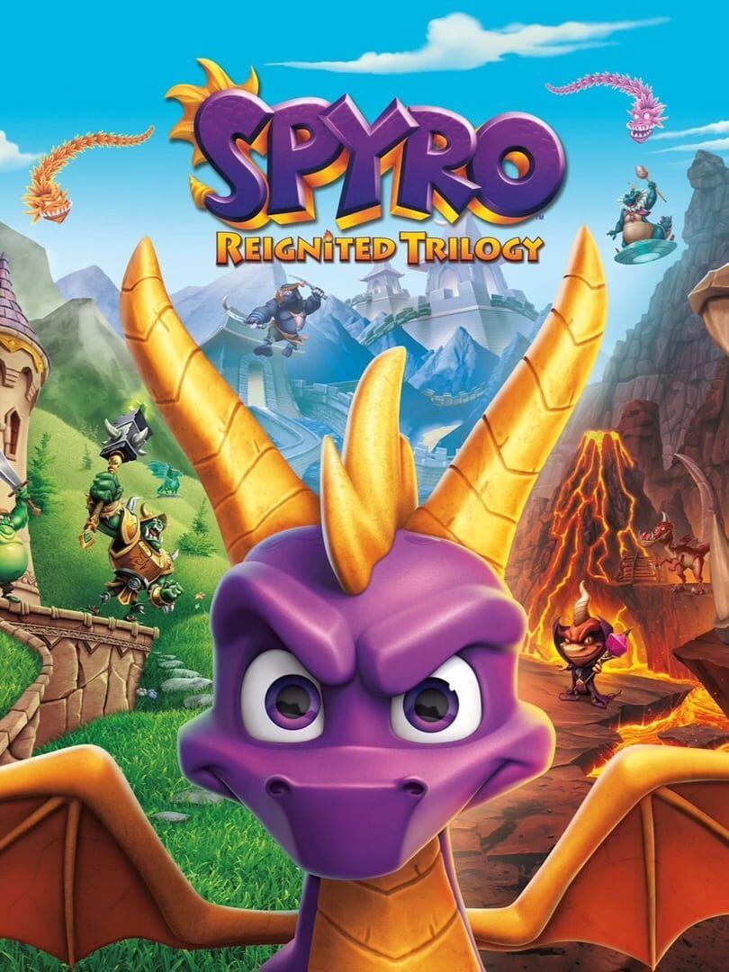 Spyro Reignited Trilogy cover art