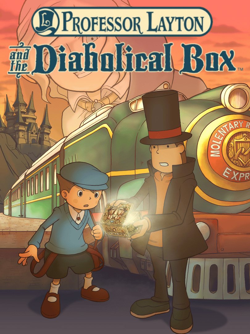 Professor Layton and the Diabolical Box Cover
