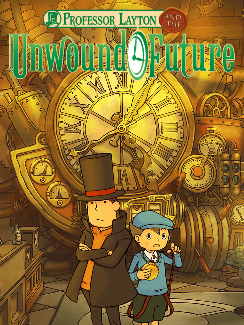 Professor Layton and the Unwound Future Cover