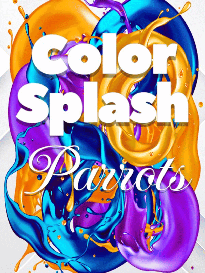Color Splash: Parrots Cover