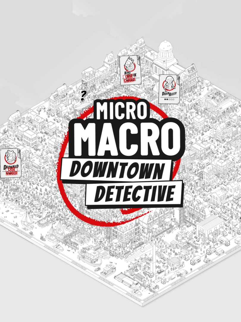 MicroMacro: Downtown Detective Cover