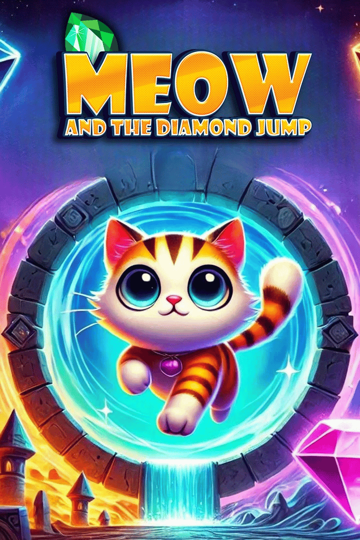 Meow and the Diamond Jump Cover