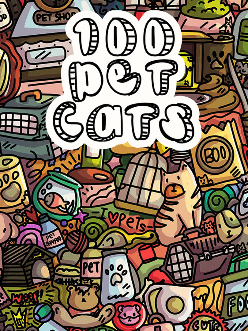 100 Pet Cats Cover