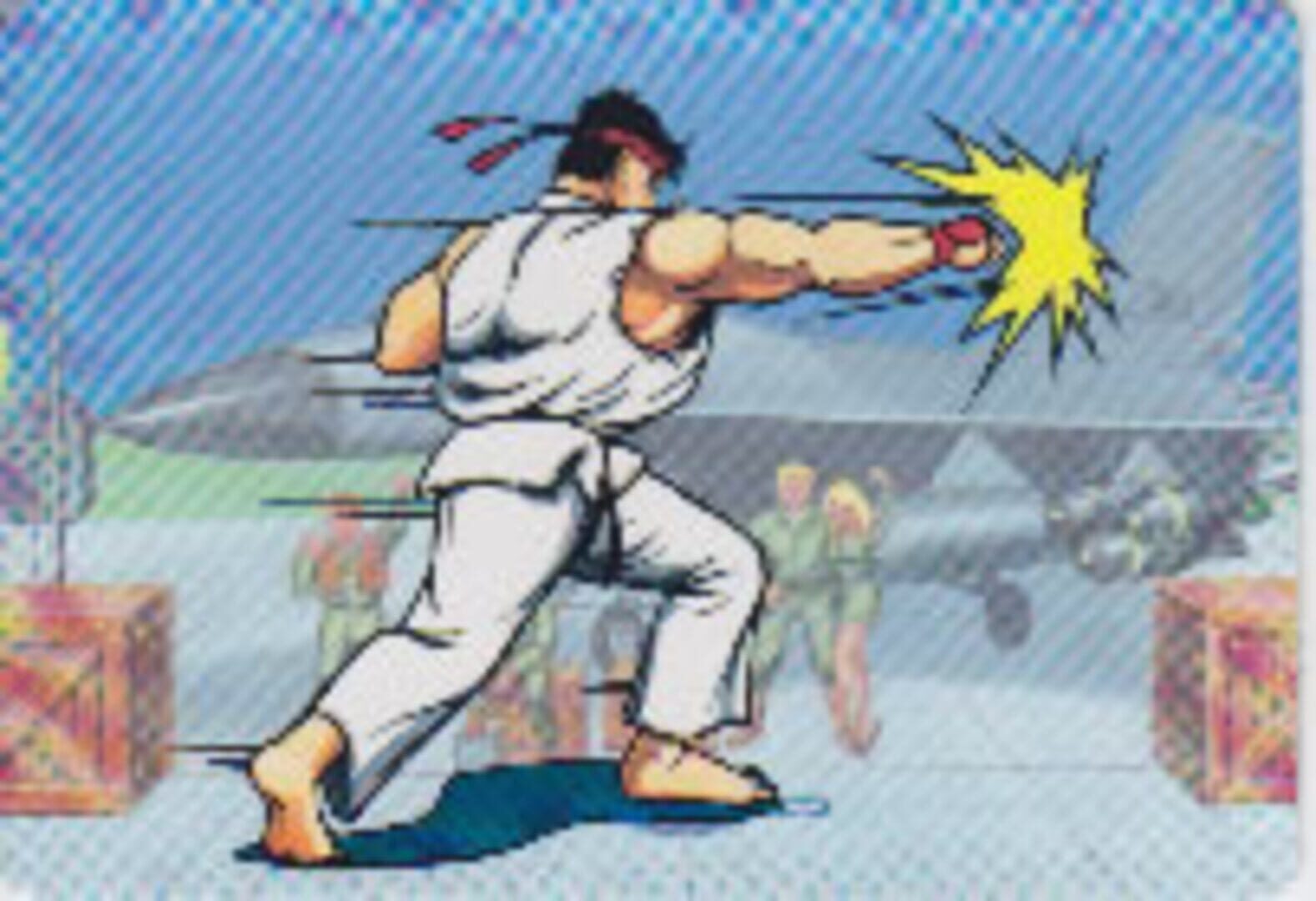 Barcode Battler II: Street Fighter II - 81. Seikendzuki