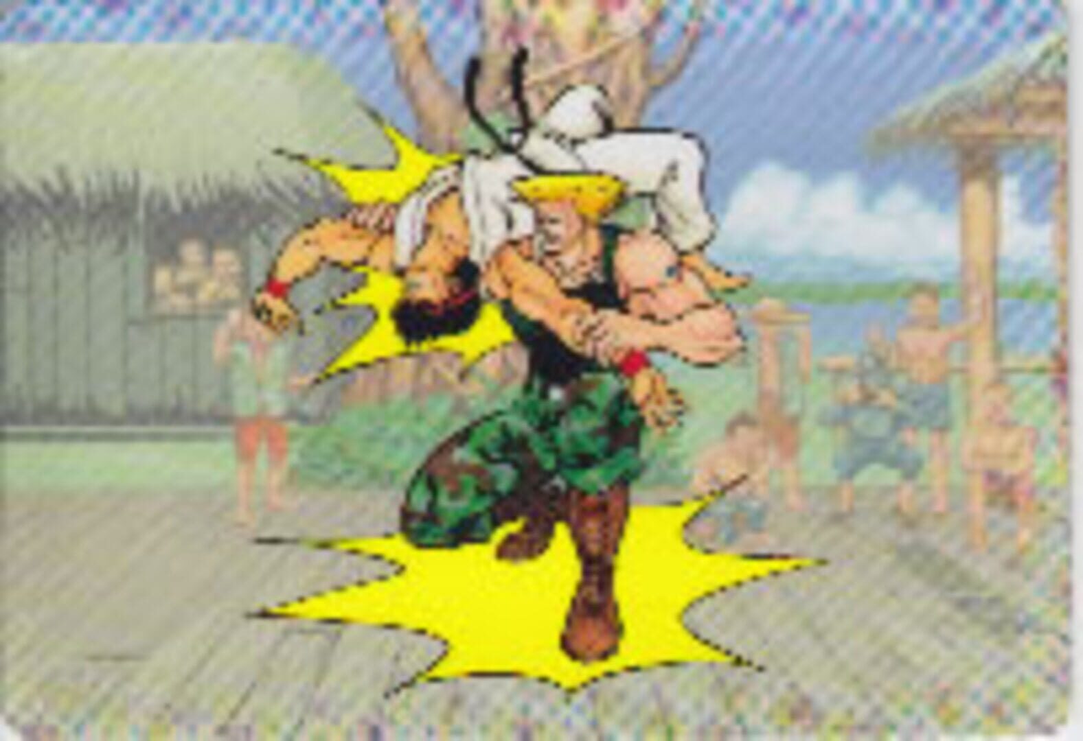 Barcode Battler II: Street Fighter II - 20. Flying Buster Drop