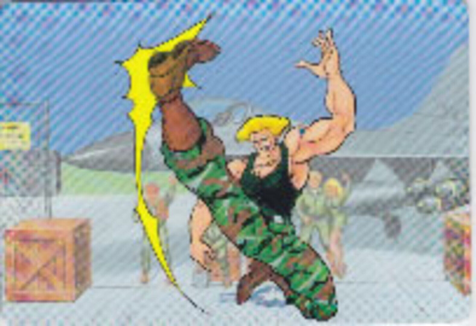 Barcode Battler II: Street Fighter II - 23. Jumping Heel Kick