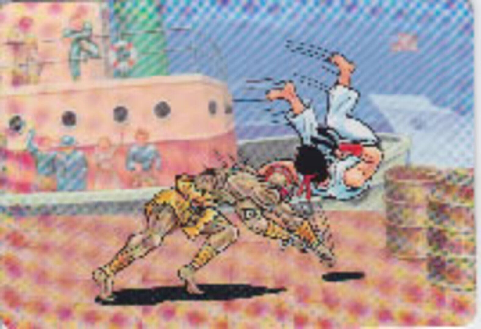 Barcode Battler II: Street Fighter II - 27. Yoga Throw