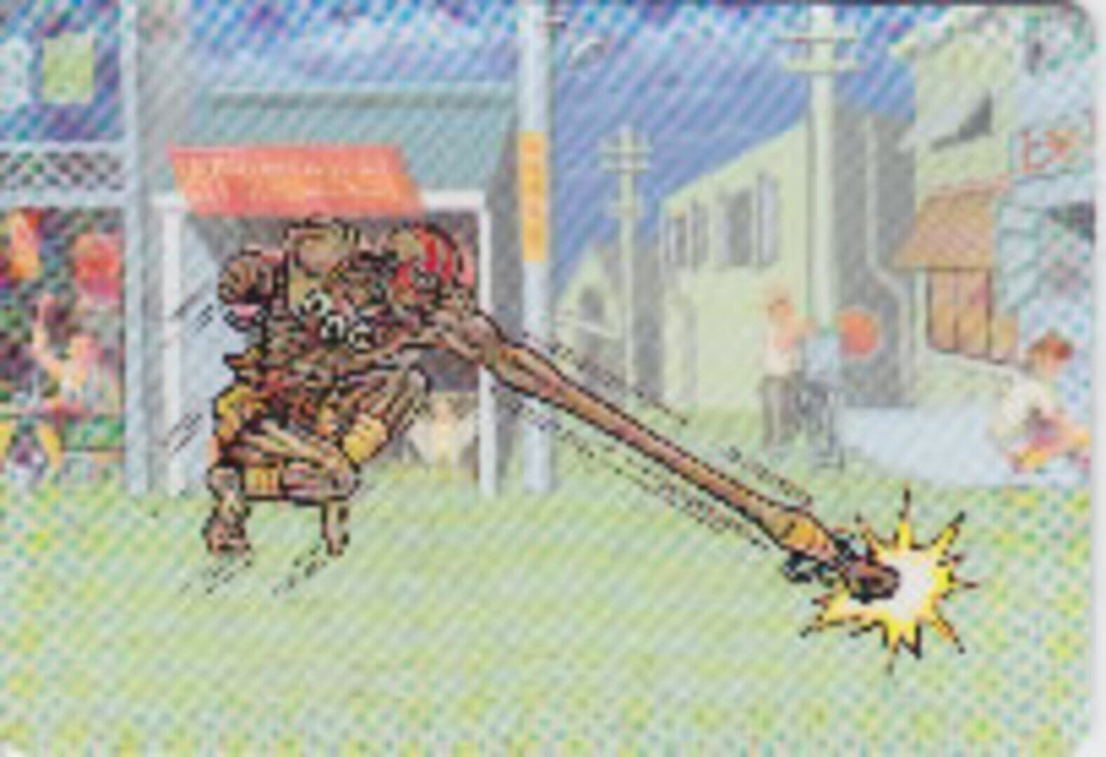 Barcode Battler II: Street Fighter II - 30. Jump Zoom Punch