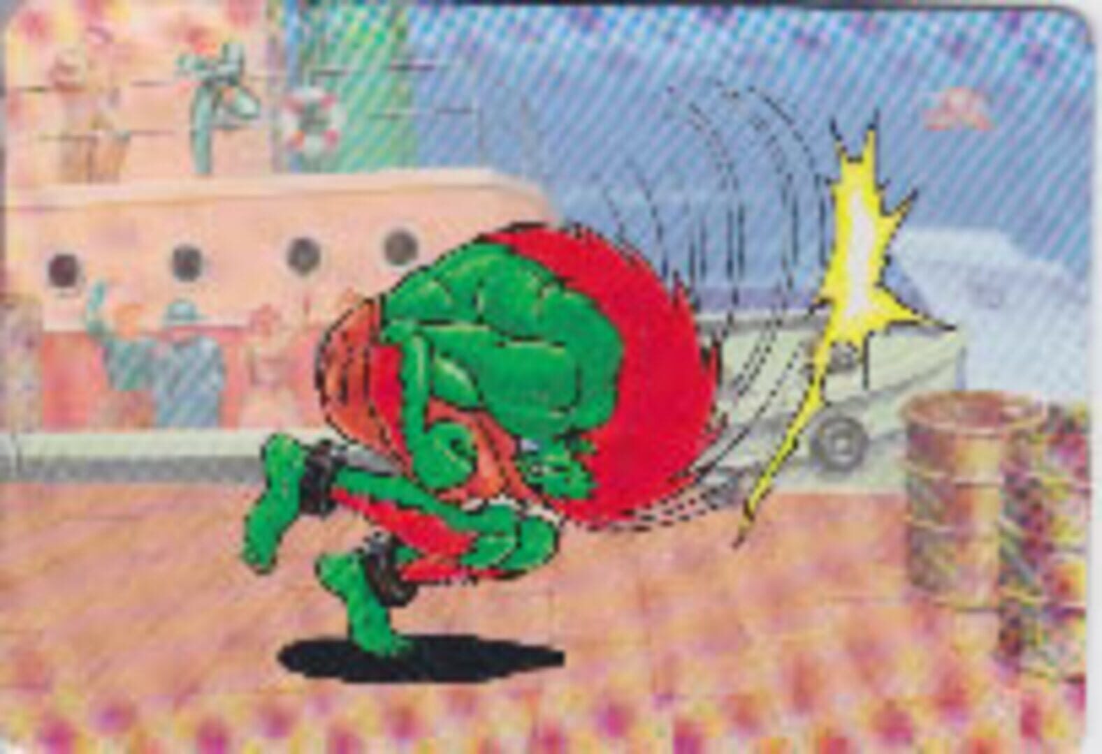 Barcode Battler II: Street Fighter II - 35. Rock Crush