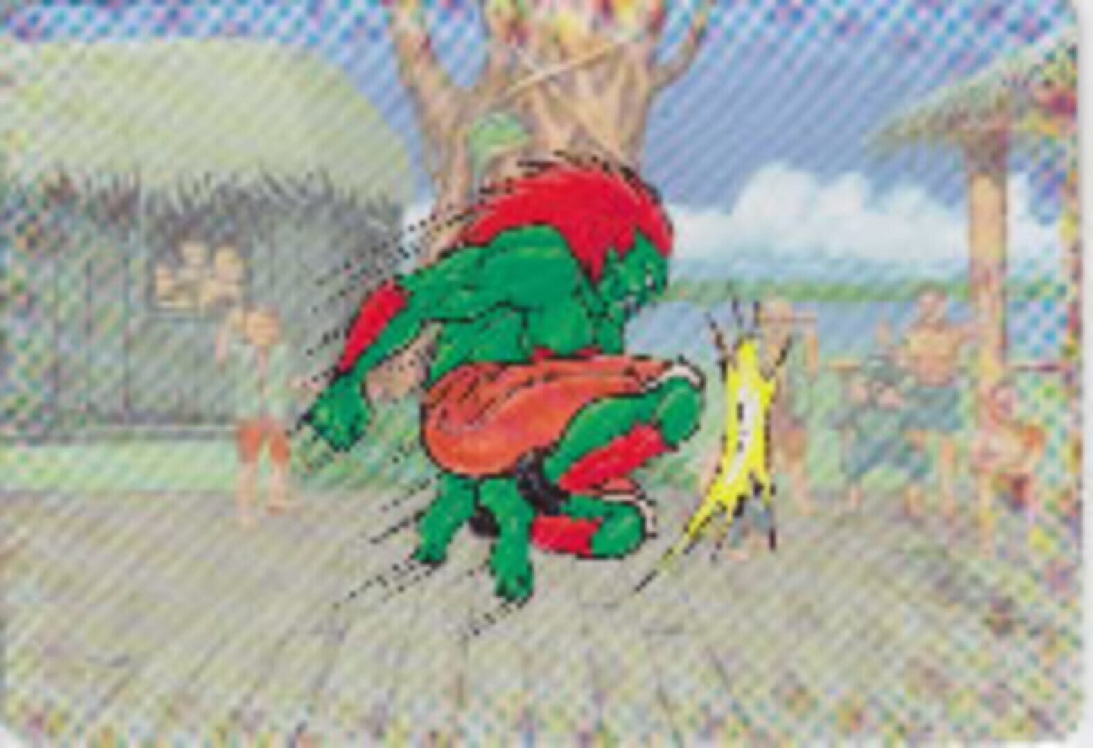 Barcode Battler II: Street Fighter II - 37. Double Knee Bomber