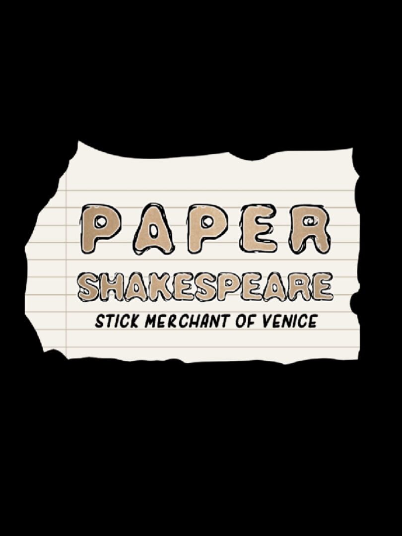 Paper Shakespeare: Stick Merchant of Venice