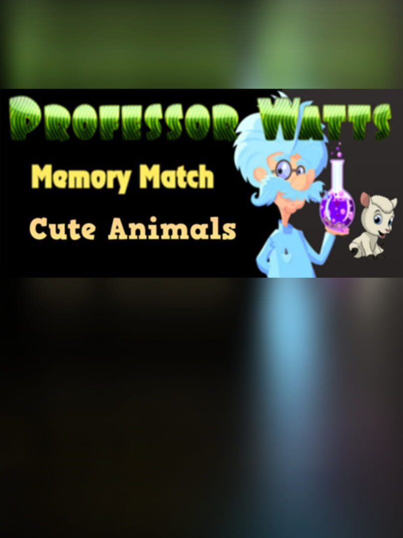 Professor Watts Memory Match: Cute Animals