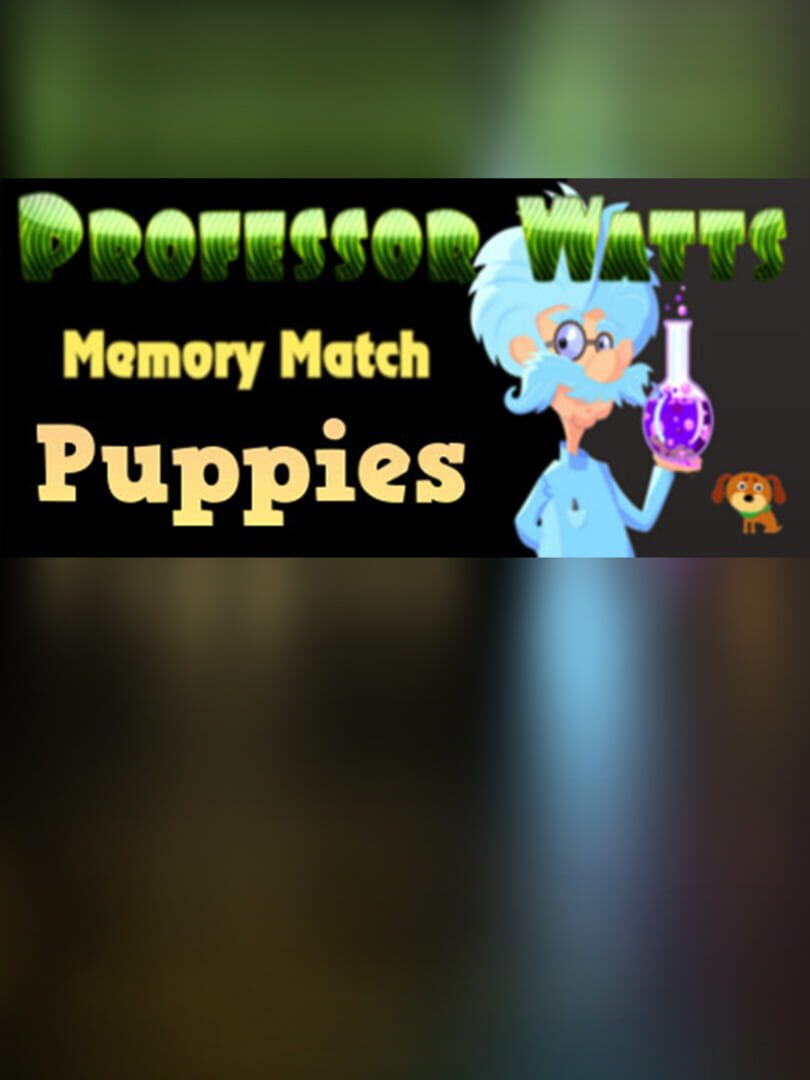 Professor Watts Memory Match: Puppies