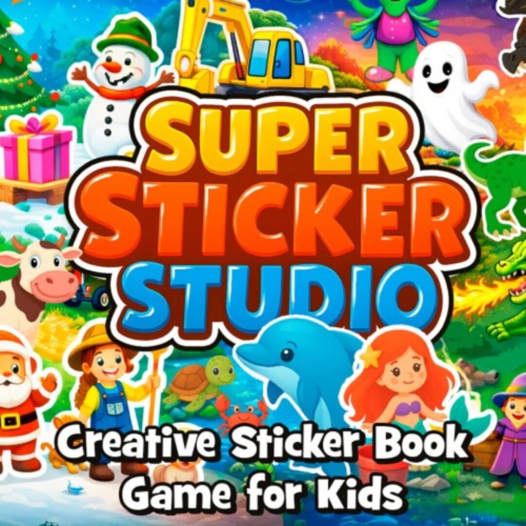 Super Sticker Studio: Creative Sticker Book Game for Kids