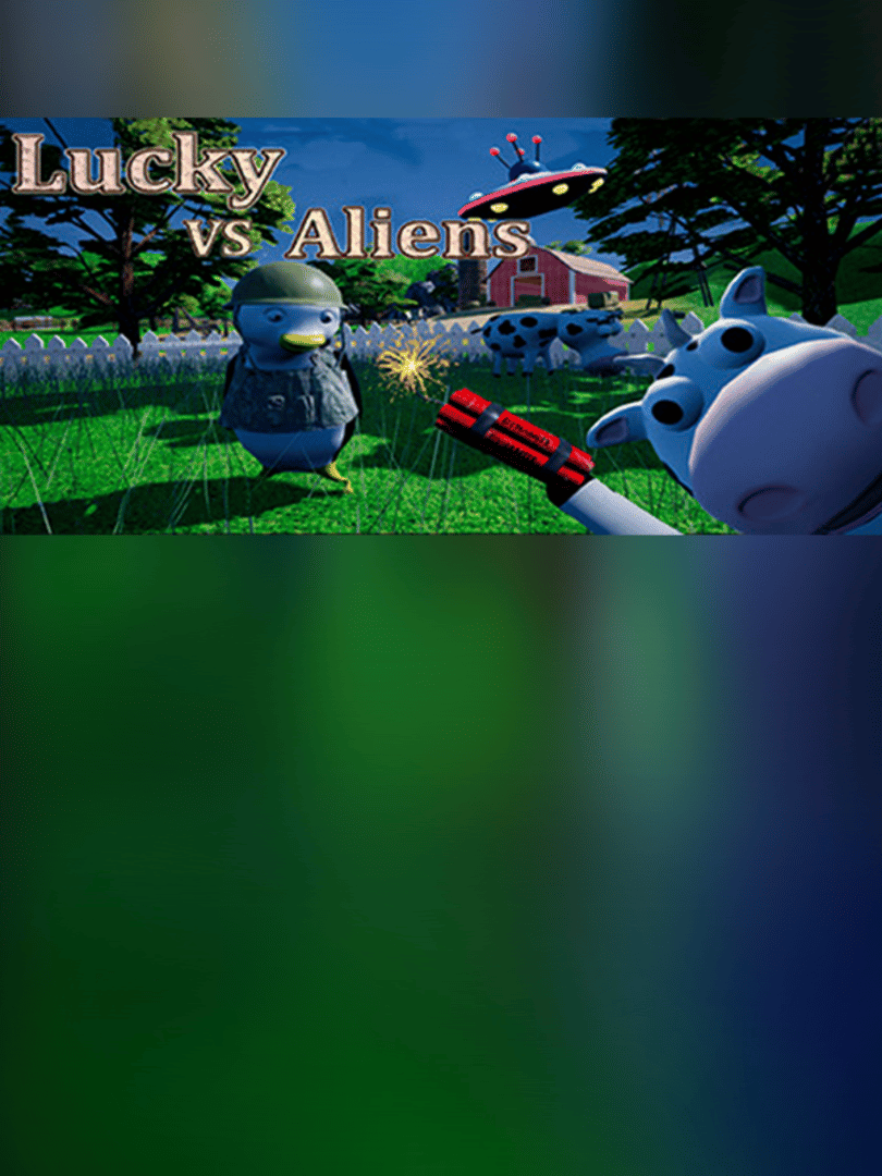 Lucky VS Aliens Cover
