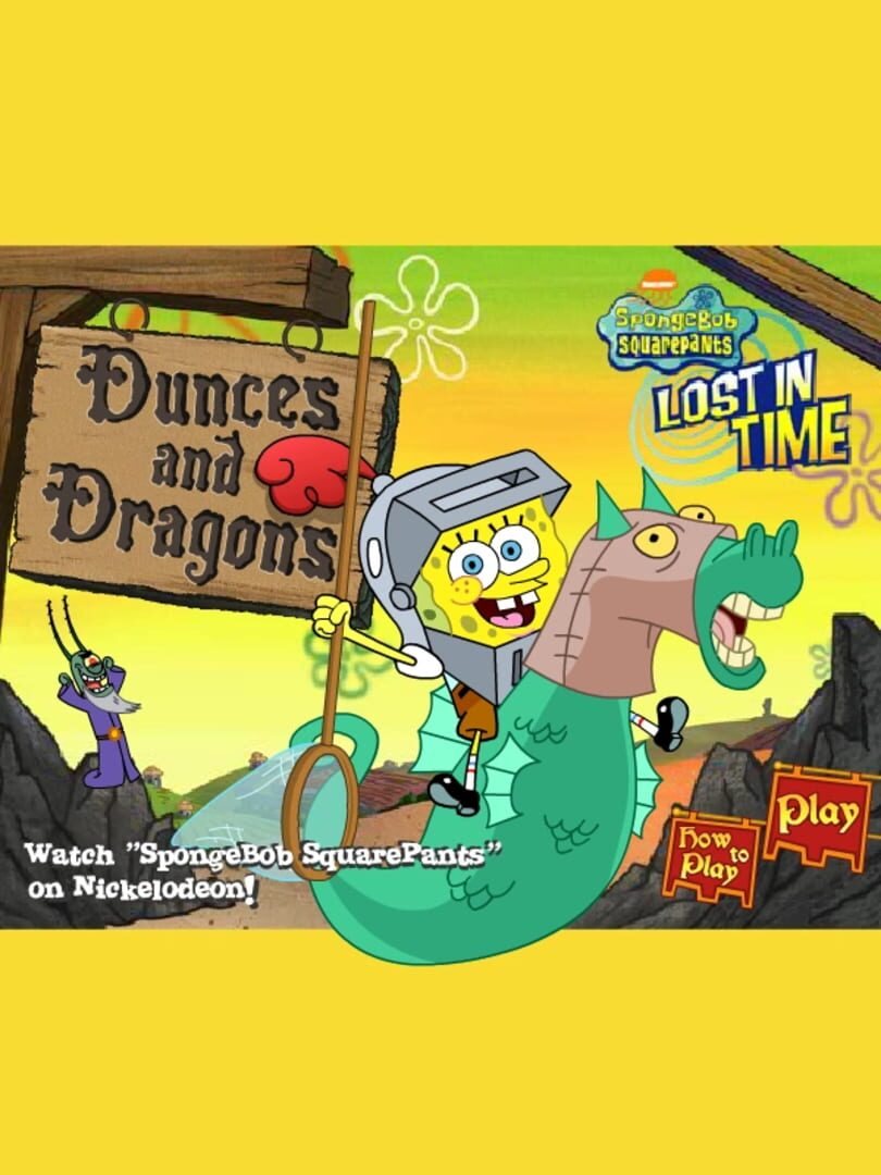 SpongeBob SquarePants: Lost In Time - Dunces and Dragons