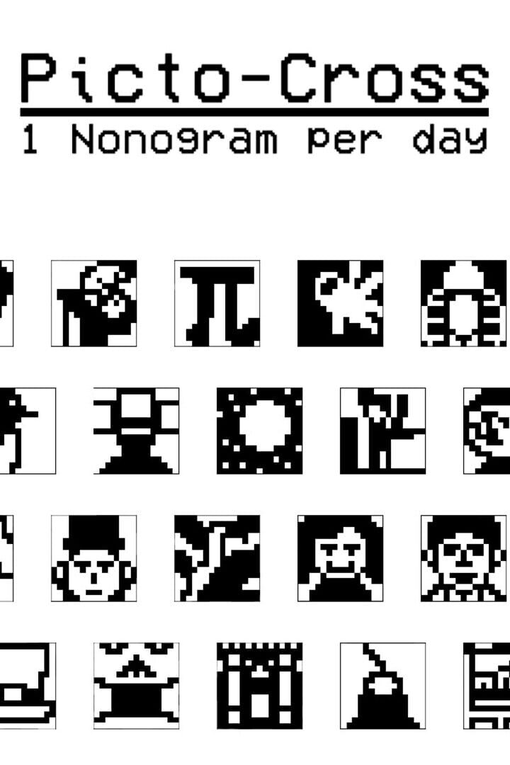 Picto-Cross: 1 Nonogram per Day