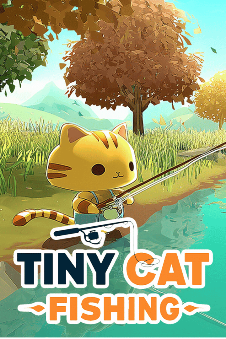 Tiny Cat Fishing Cover