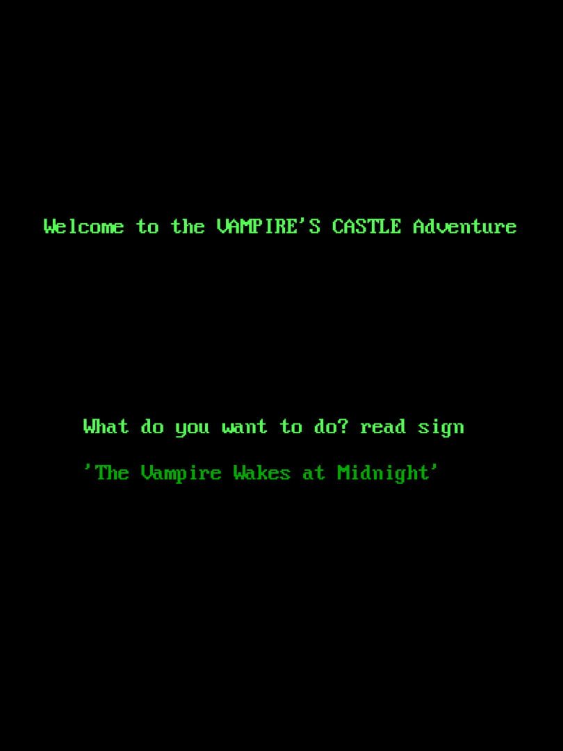 Vampire's Castle Adventure