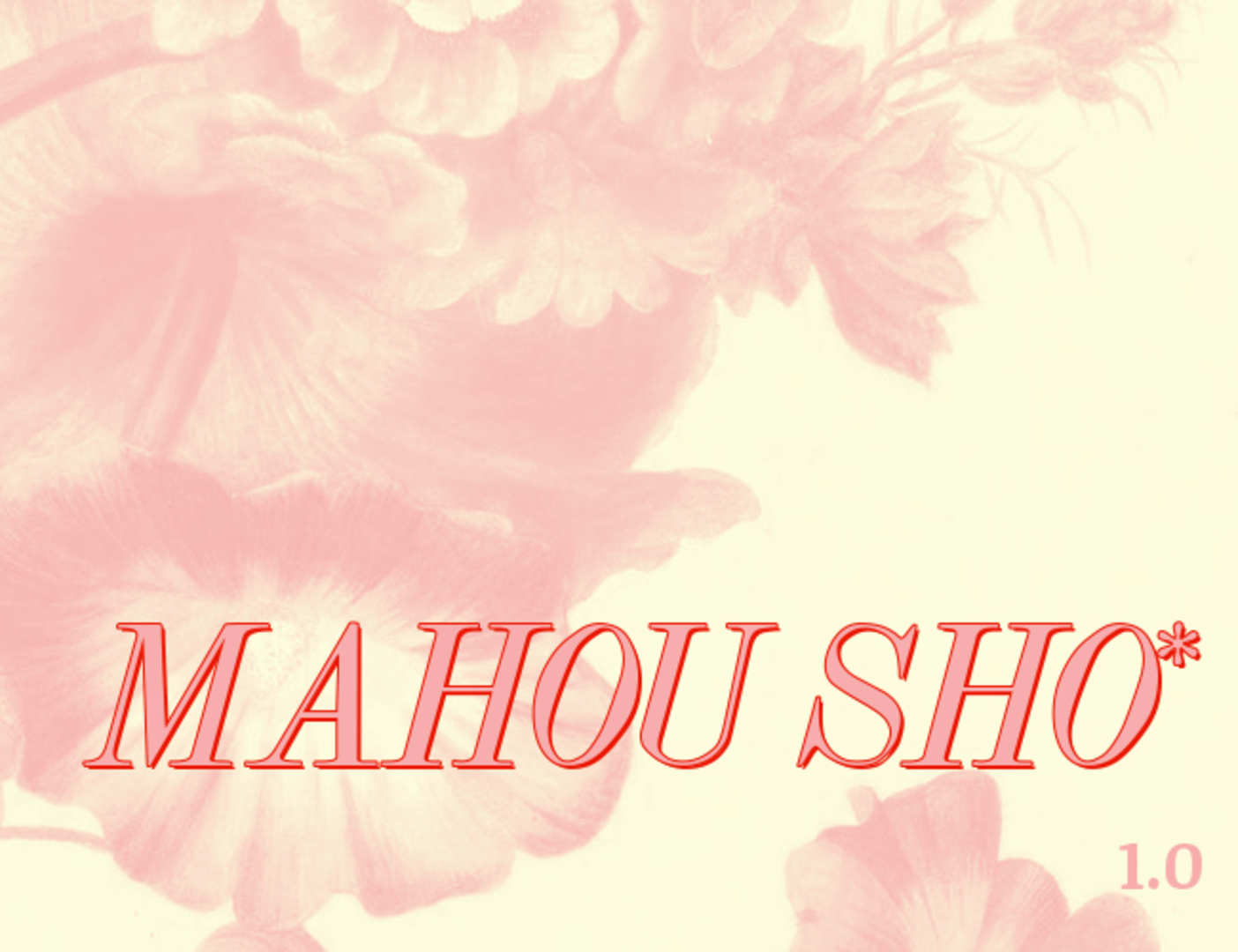 MahouSho* Cover