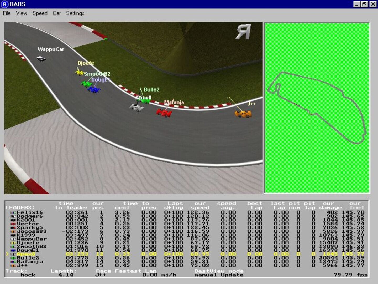 Robot Auto Racing Simulator
