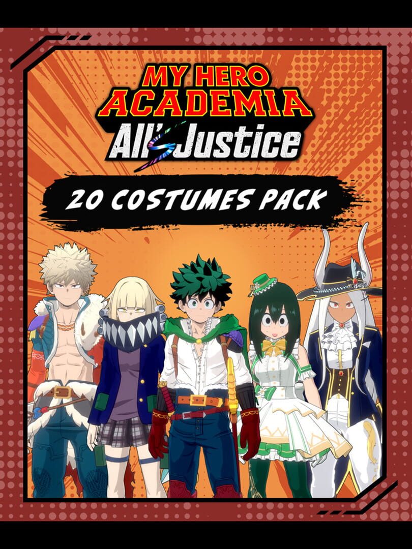 My Hero Academia All's Justice: 20 Costumes Pack